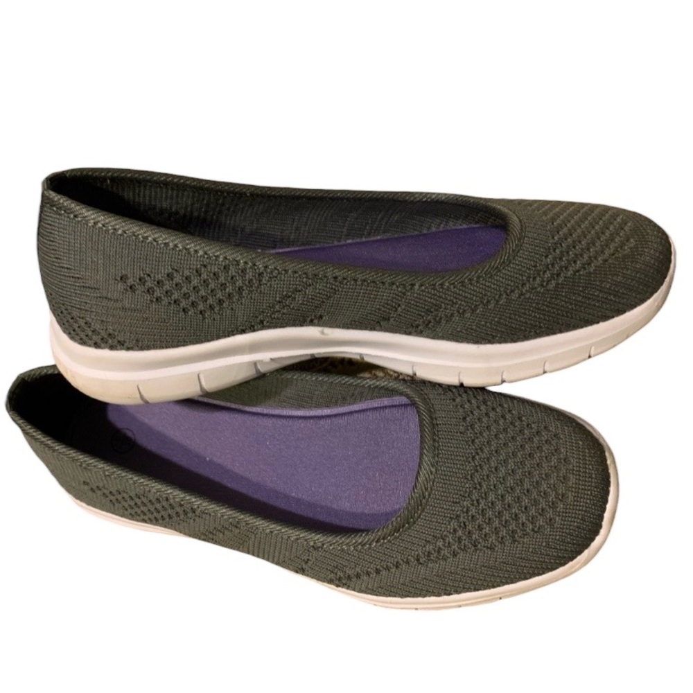 Gray Slip On Casual Shoes